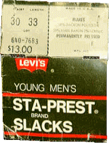 LEVIS STA-PREST SLACKS リーバイス　東京　上野アメ横　根津商店